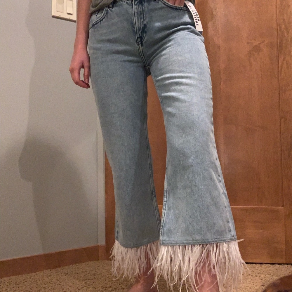 Feather Hem -OU Jeans